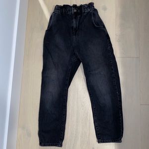 Baggy paper bag Zara jeans